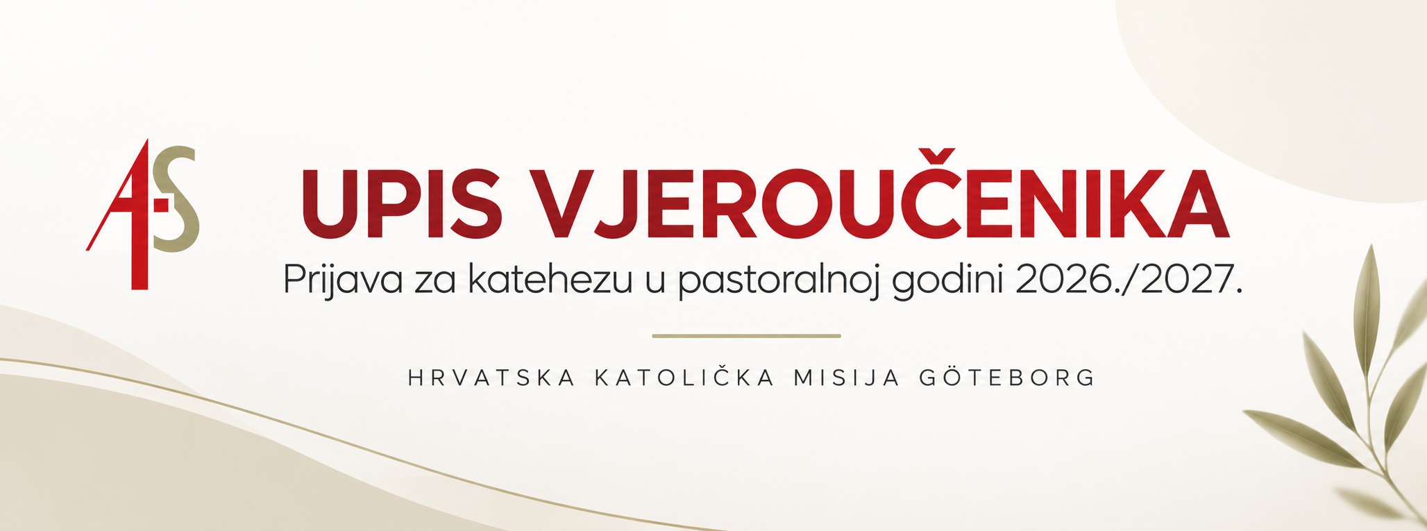 Prijava djece na vjeronauk